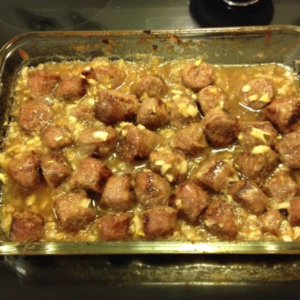 Sausage Applesauce Appetizer