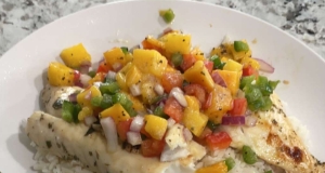 Grilled Tilapia with Mango Salsa