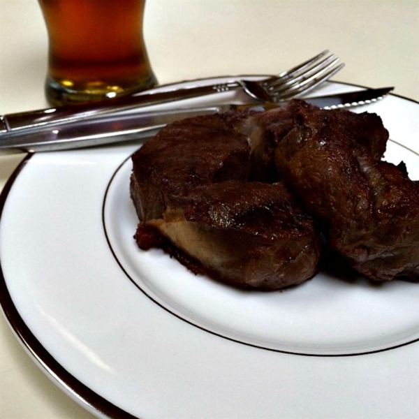 Beer Marinated Deer/Elk/Moose Steak