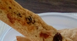 Easy Walnut Raisin Biscotti