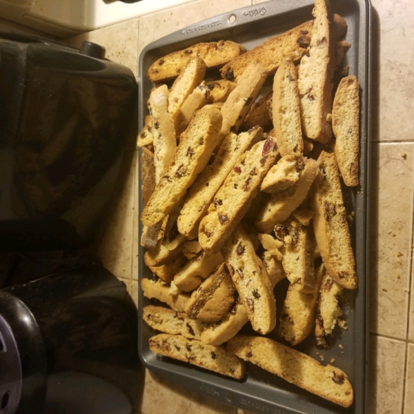 Easy Walnut Raisin Biscotti