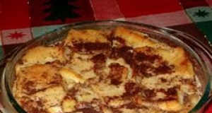 Mom's Thanksgiving Bread Pudding