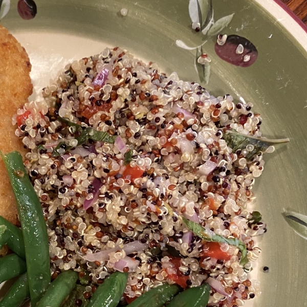 Lemon-Basil Quinoa Salad