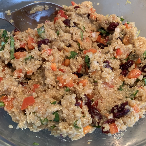 Lemon-Basil Quinoa Salad