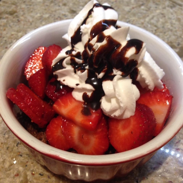Chocolate Strawberry Shortcake