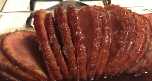 Horseradish and Honey-Glazed Ham
