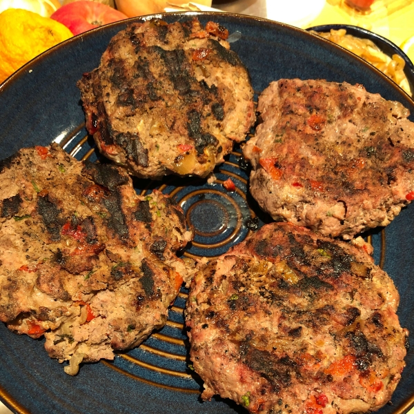 Loaded Greek Burgers