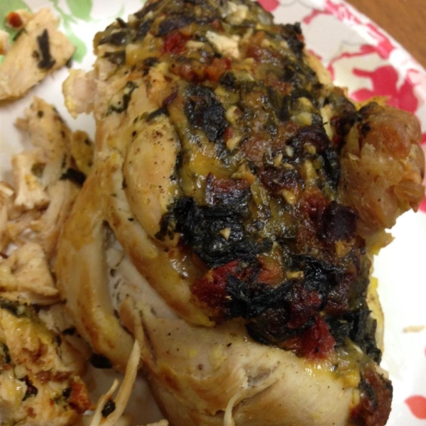 Stuffed Chicken Breast with Bacon, Tomato, and Cheese