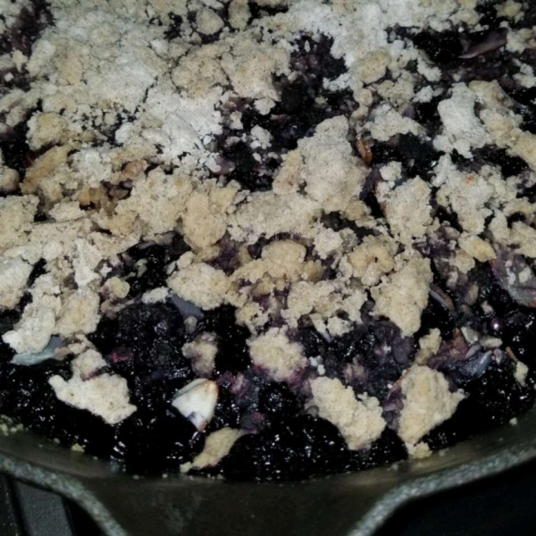 Gluten-Free Blueberry Crumble
