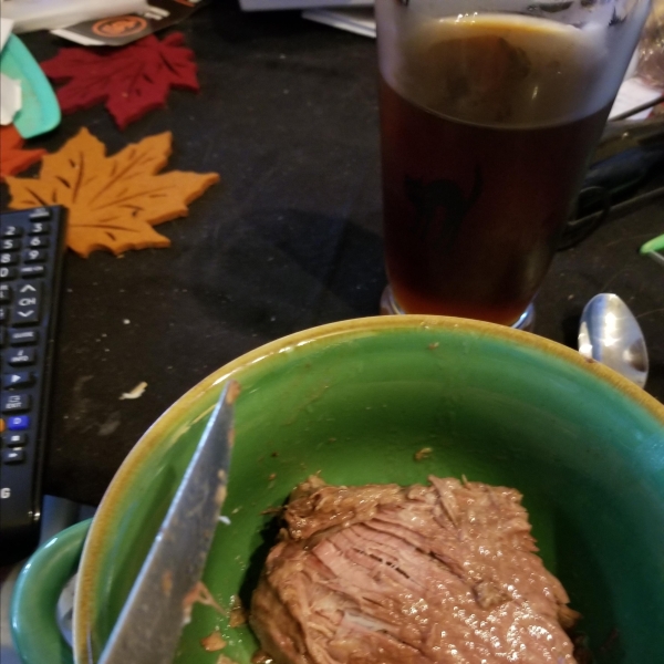 Healthier (but still awesome) Awesome Slow Cooker Pot Roast