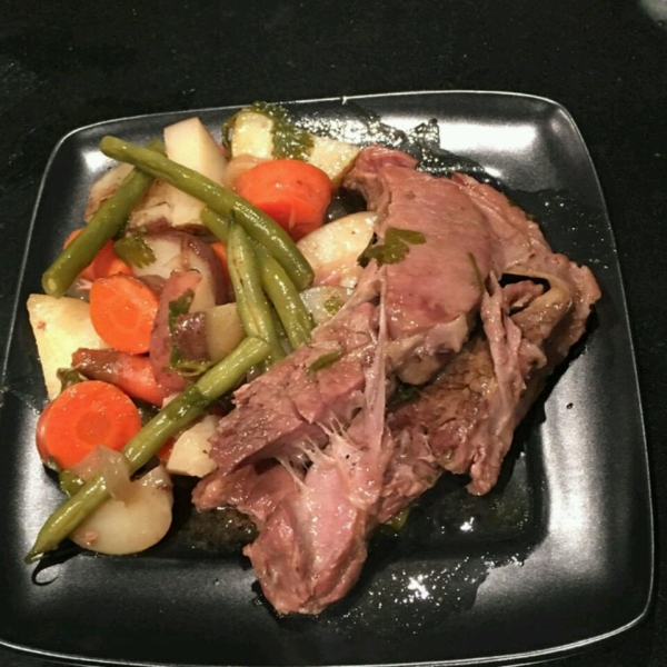 Healthier (but still awesome) Awesome Slow Cooker Pot Roast