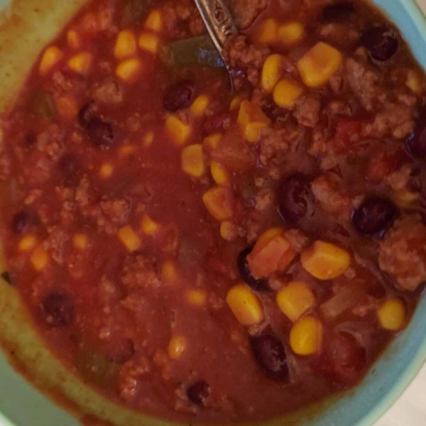 Slow Cooker Taco Soup with Ranch Dressing Mix