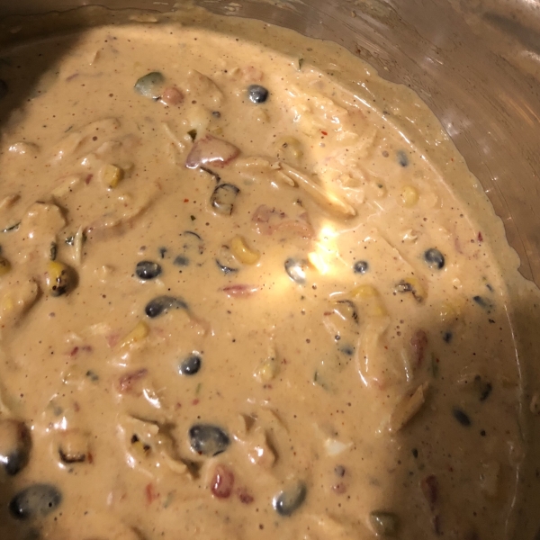 Outrageous Warm Chicken Nacho Dip