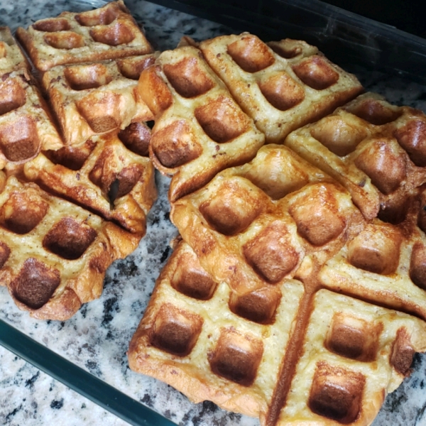 Easy French Toast Waffles