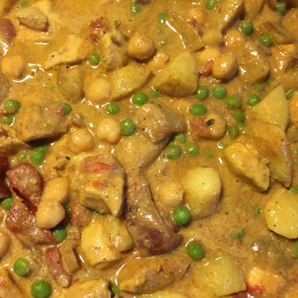 Spicy Vegan Potato Curry