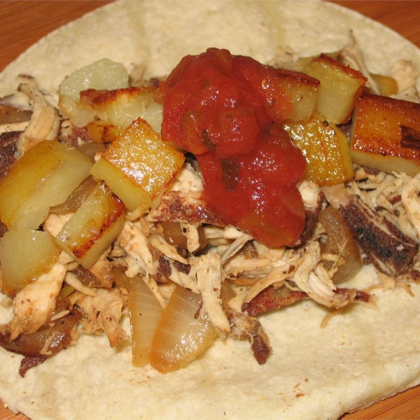 Cinnamon and Lime Chicken Fajitas