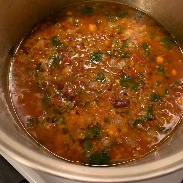 Moroccan Harira (Bean Soup)