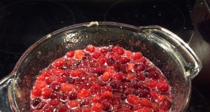 Cranberry Sauce with Bourbon