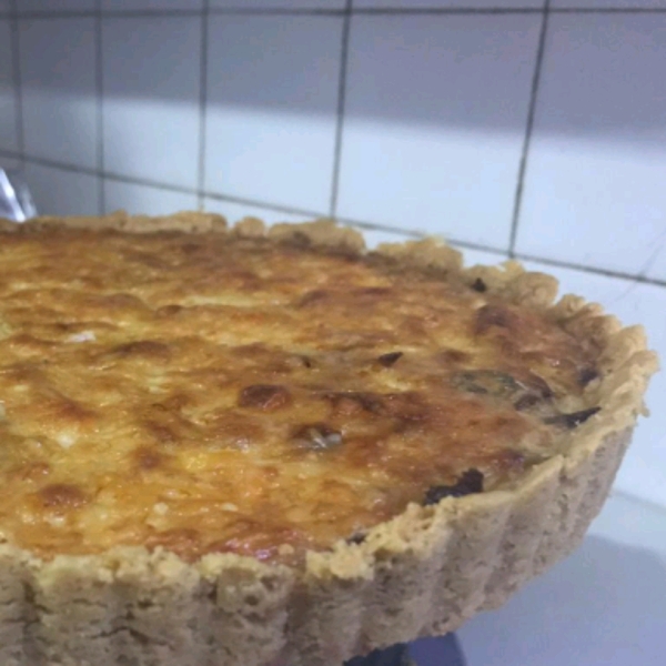 Sausage Mushroom Quiche with Heavy Cream