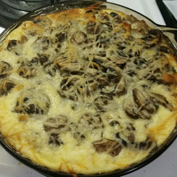 Sausage Mushroom Quiche with Heavy Cream