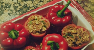 Meatless Stuffed Peppers