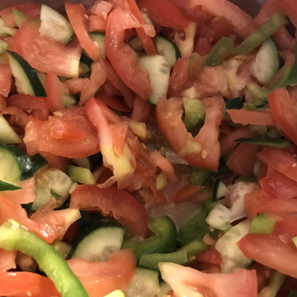 Tomato and Pepper Salad