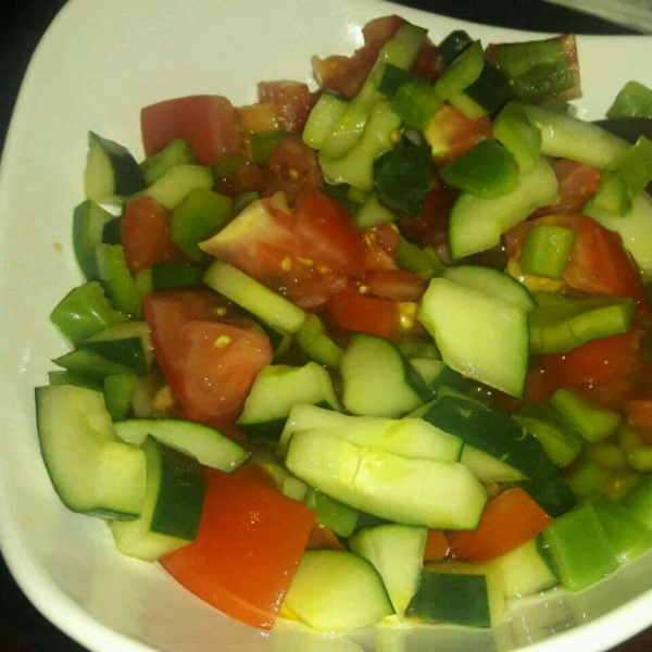 Tomato and Pepper Salad