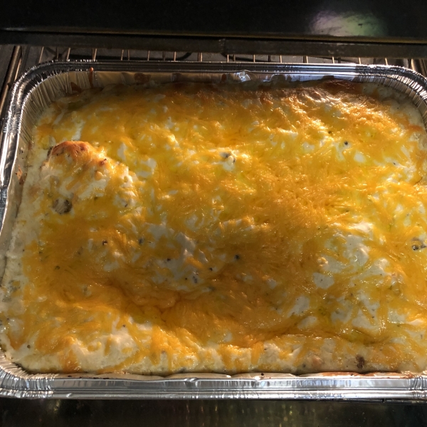 Simple Creamy Garlic-Mushroom Chicken