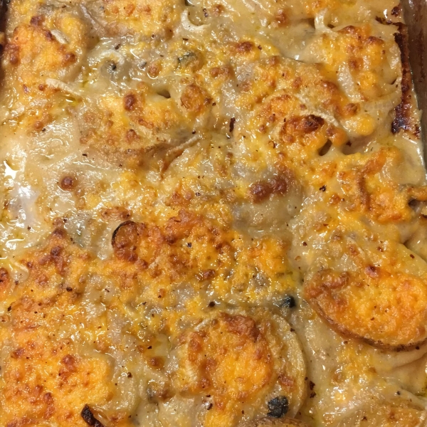 Scalloped Potatoes au Gratin