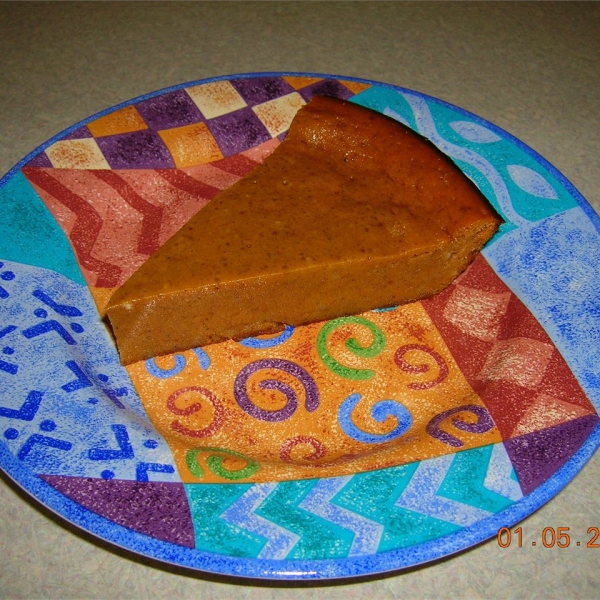 Impossible Pumpkin Pie I