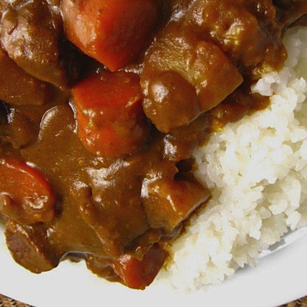 Coconut Curry over Sticky Rice