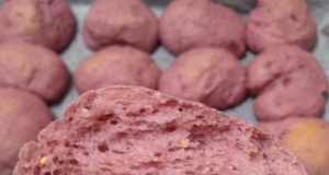 Purple Sweet Potato Whole Wheat Bun