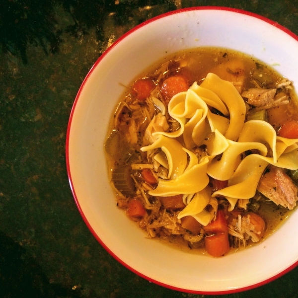 Old Man's Turkey Noodle Soup