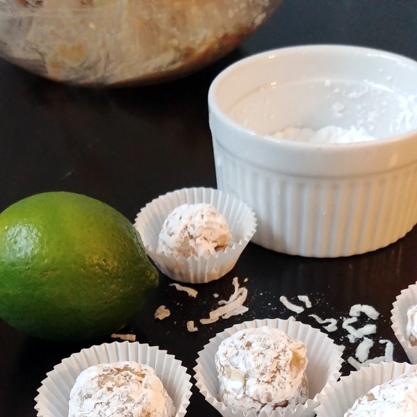 Coconut-Lime Rum Balls