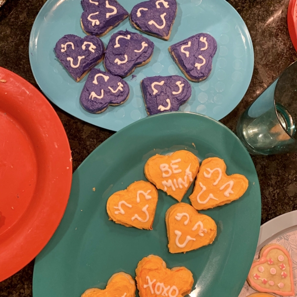 No Roll Sugar Cookies