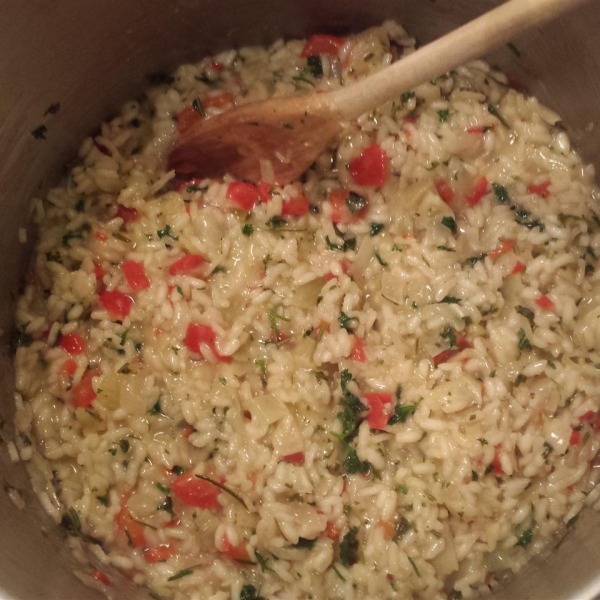 Andrew's Herb Risotto