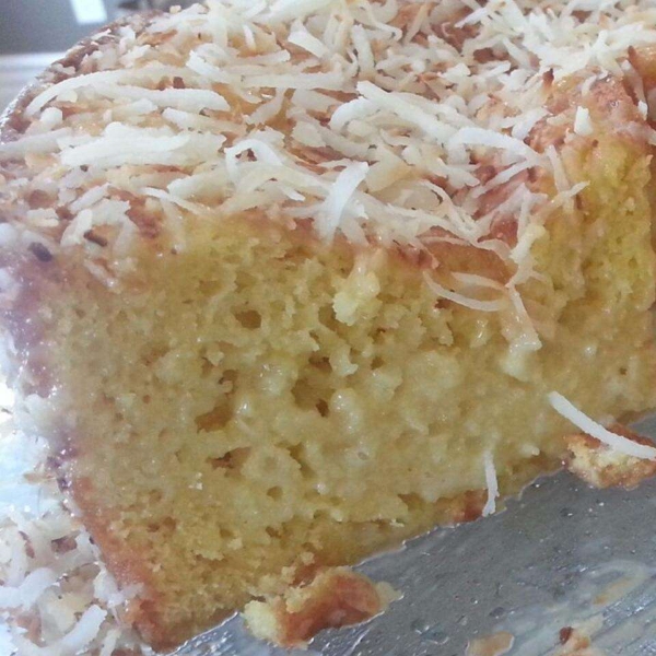 Brazilian-Style Moist Coconut Cake