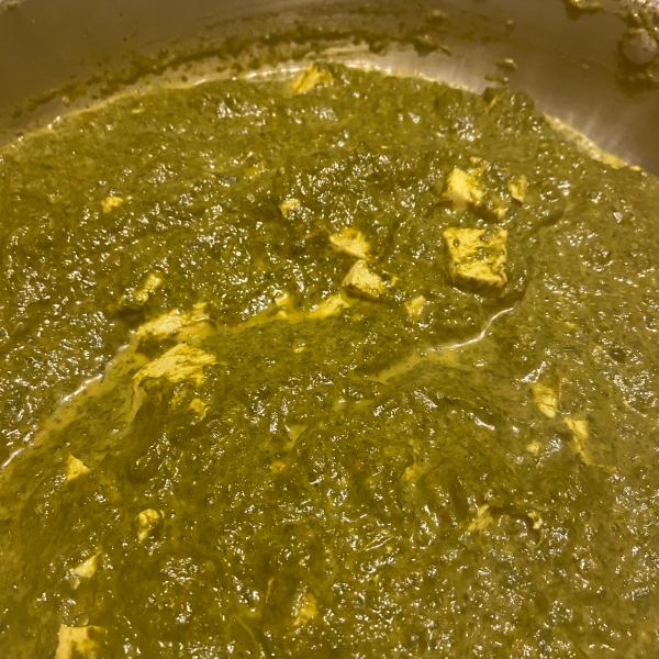 Easy Palak Paneer