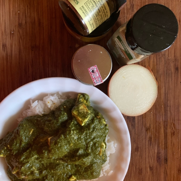 Easy Palak Paneer