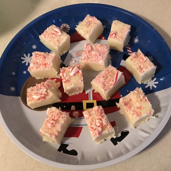 Candy Cane Fudge