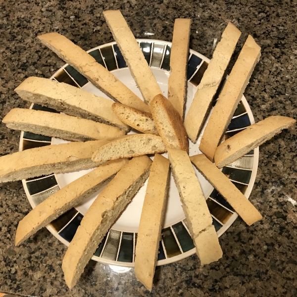 Anise Walnut Biscotti