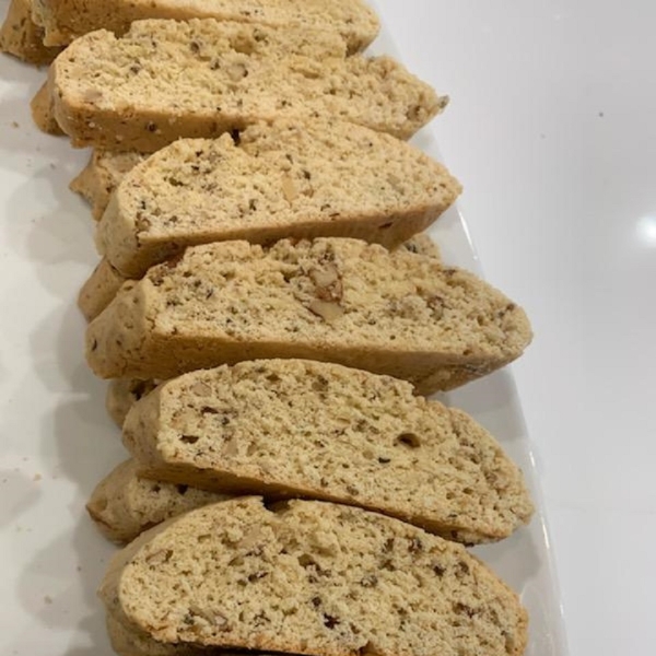 Anise Walnut Biscotti