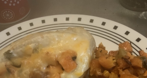 Squash Stuffed Chicken Breasts