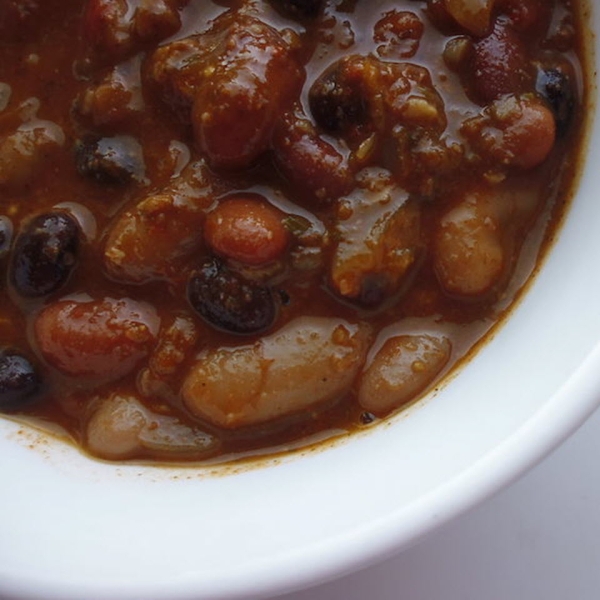 Vegan Chili con Carne with Beans