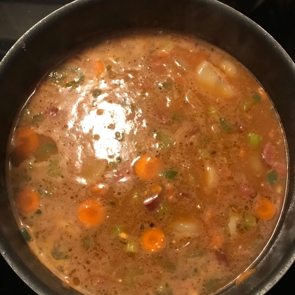 Pinto Bean and Sausage Soup