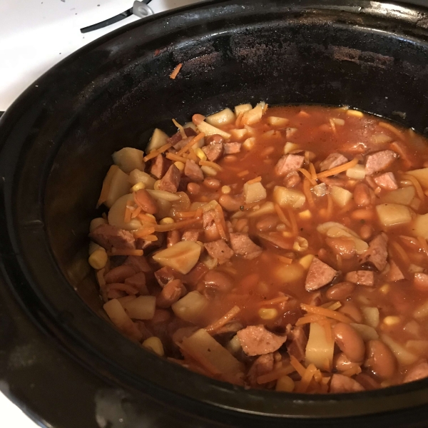 Pinto Bean and Sausage Soup