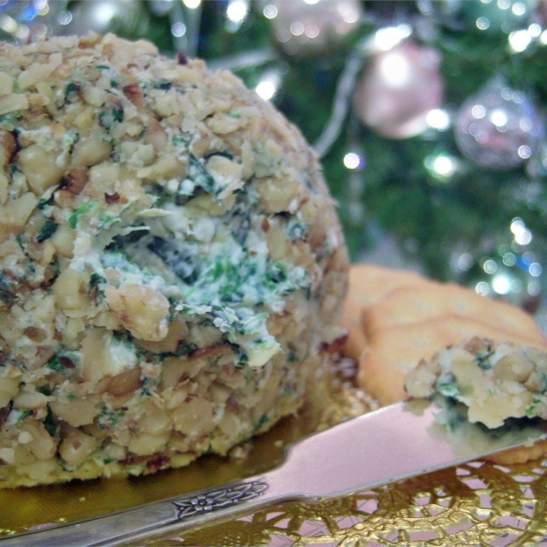 Spinach Artichoke Feta Ball