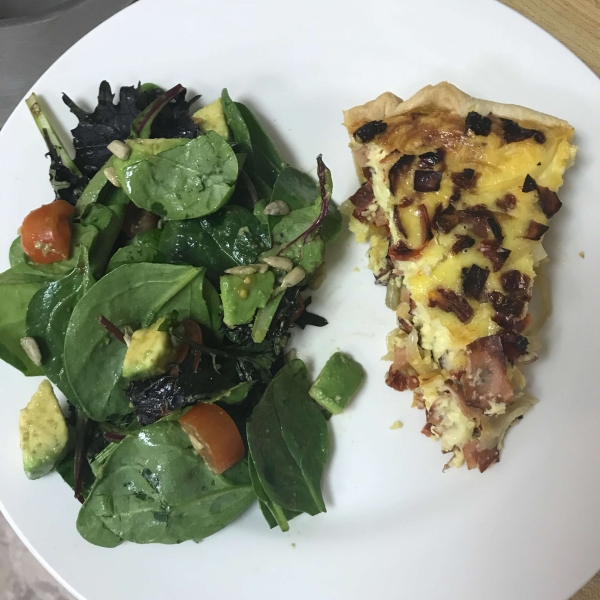 Sausage and Sun-Dried Tomato Quiche