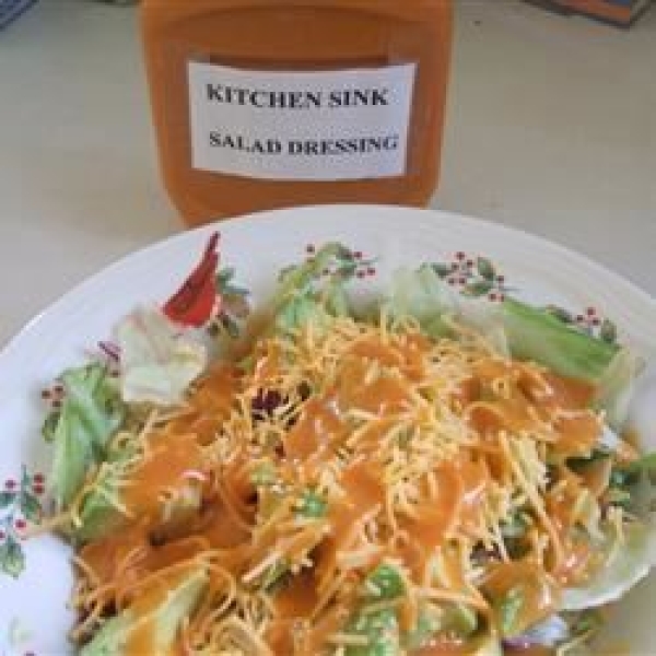 Kitchen Sink Salad Dressing