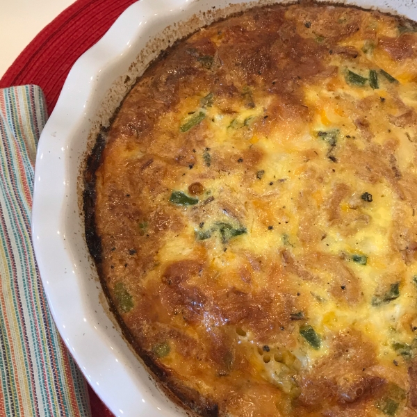 Asparagus and Swiss Cheese Quiche